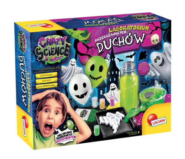 Lisciani Giochi Crazy Science Laboratorium przerażających duchów - 502300 - zdjęcie